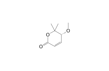 (R)-5-Methoxy-6,6-dimethyl-5,6-dihydropyran-2-one