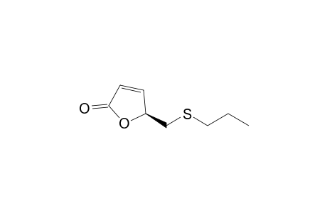 2(5H)-Furanone, 5-[(propylthio)methyl]-, (S)-