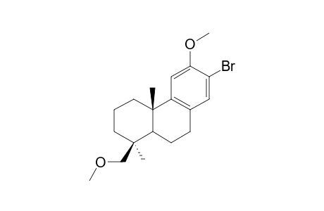 13-BROMO-12,19-DIMETHOXYPODOCARPA-8,11,13-TRIENE