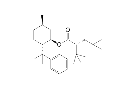 (1R,2S,5R)-5-Methyl-2-(1-methyl-1-phenylethyl)cyclohexyl (2'R)-2'-(tert-butyl)-4',4'-dimethylpentanoate