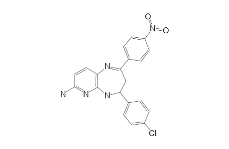 8-AMINO-2-(4-CHLOROPHENYL)-4-NITROPHENYL-2,3-DIHYDRO-(1H)-PYRIDO-[2,3-B]-[1,4]-DIAZEPINE