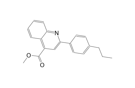 methyl 2-(4-propylphenyl)-4-quinolinecarboxylate