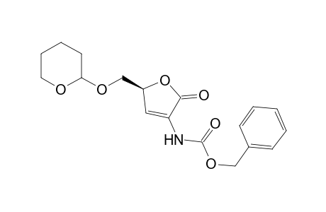 (3E,5S)-[2-Oxo-5-(tetrahydropyran-2-yloxymethy)-2,5-dihydrofuran-3-yl]carbamic acid benzyl ester