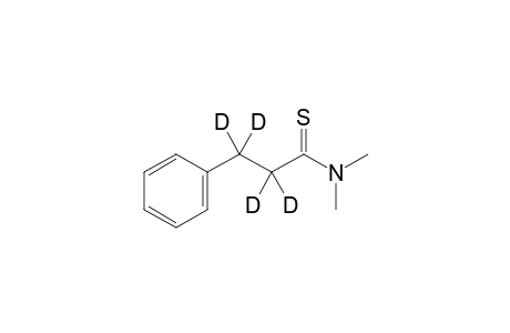 N,N-dimethyl-3-phenylpropanethioamide-2,2,3,3-d4