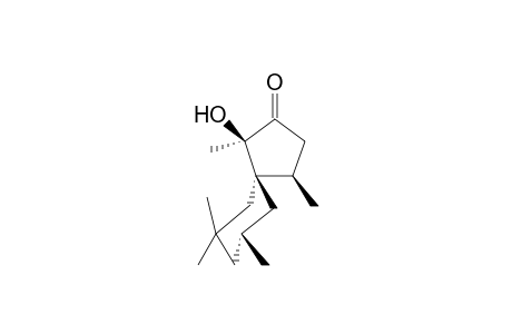 (1R,4R,5S,9R)-1,4,7,7,9-pentamethyl-1-hydroxy-spiro[4,5]decan-2-one