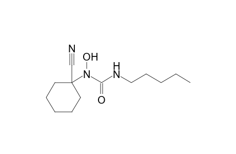 N-(1'-Cyanocyclohexyl)-N'-pentyl-N-hydroxyurea