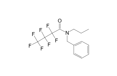 Heptafluorobutyramide, N-benzyl-N-propyl-