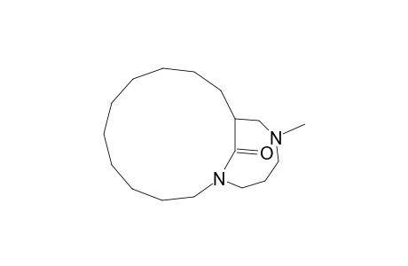 1,14-Diazabicyclo[10.5.1]octadecan-18-one, 14-methyl-