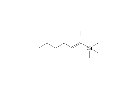 1-Iodo-1-(trimethylsilyl)-1-hexene