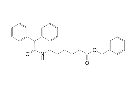 hexanoic acid, 6-[(diphenylacetyl)amino]-, phenylmethyl ester