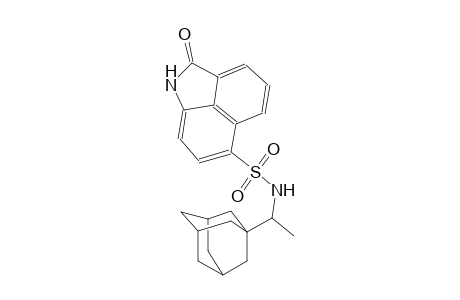 benz[cd]indole-6-sulfonamide, 1,2-dihydro-2-oxo-N-(1-tricyclo[3.3.1.1~3,7~]dec-1-ylethyl)-