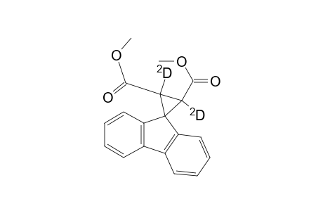 2,3-Dicarbomethoxy-spiro-cyclopropan-1,9'-fluorene-2,3-D2