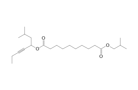 Sebacic acid, isobutyl 2-methyloct-5-yn-4-yl ester