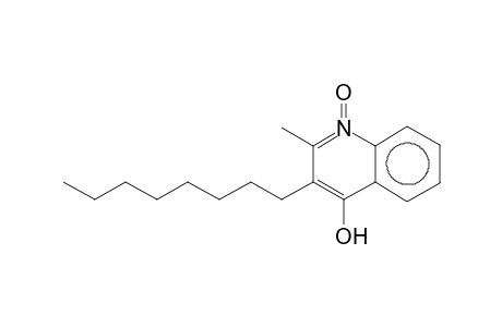 2-Methyl-3-octyl-4-quinolinol 1-oxide
