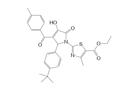 5-thiazolecarboxylic acid, 2-[2-[4-(1,1-dimethylethyl)phenyl]-2,5-dihydro-4-hydroxy-3-(4-methylbenzoyl)-5-oxo-1H-pyrrol-1-yl]-4-methyl-, ethyl ester
