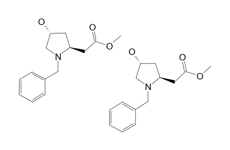 METHYL-(2S,4R)-(N-BENZYL-4-HYDROXY-PYRROLIDIN-2-YL)-ACETATE