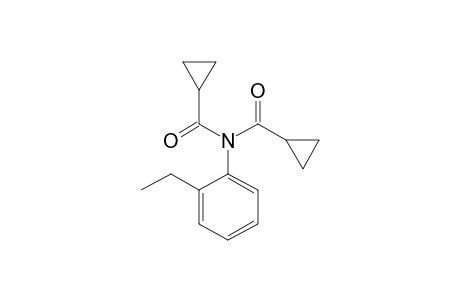 Cyclopropanecarboxamide, N-cyclopropanecarbonyl-N-(2-ethylphenyl)-