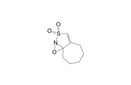 1,8A-EPOXY-4,5,6,7,8,8A-HEXAHYDRO-1H-CYCLOHEPTA-[C]-1,2-THIAZOL-2,2-DIOXIDE