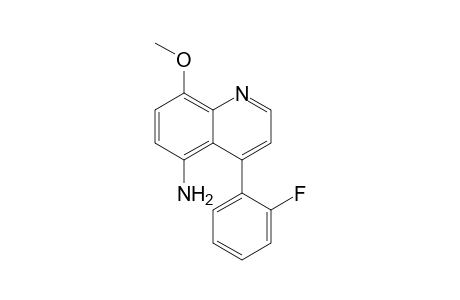 4-(2-fluorophenyl)-8-methoxy-5-quinolinamine