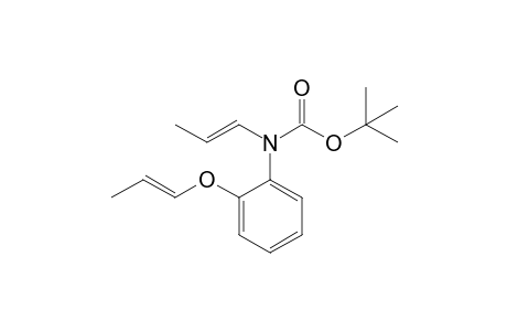 tert-Butyl prop-1-en-1-yl[2-(prop-1-en-1-yloxy)phenyl]carbamate