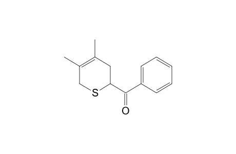 (4,5-dimethyl-3,6-dihydro-2H-thiopyran-2-yl)-phenylmethanone
