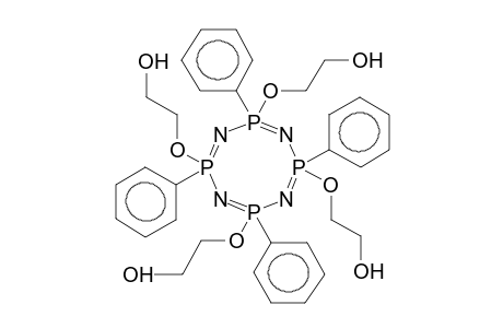 2,4,6,8-TETRA(2-HYDROXYETHOXY)-2,4,6,8-TETRAPHENYLCYCLOTETRAPHOSPHAZENE