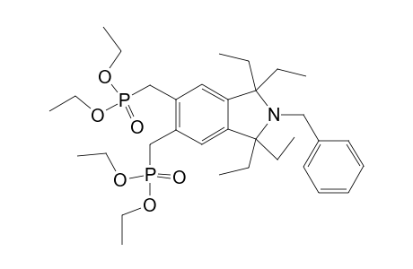 2-Benzyl-5,6-bis(diethoxyphosphorylmethyl)-1,1,3,3-tetraethylisoisoindoline