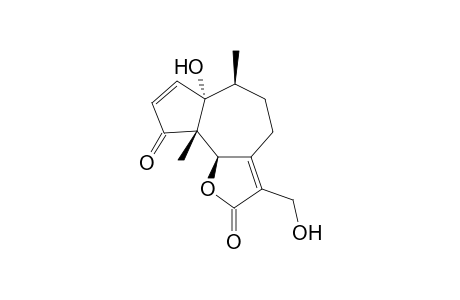 (6S,6aS,9aS,9bR)-3-(hydroxymethyl)-6,9a-dimethyl-6a-oxidanyl-4,5,6,9b-tetrahydroazuleno[8,7-b]furan-2,9-dione