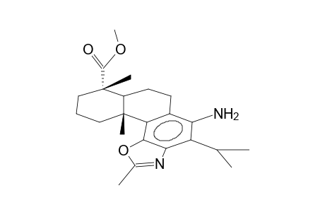 METHYL 12,14-DIAMINODEHYDROABIETATE BENZOXAZOL DERIVATIVE; COMP.9