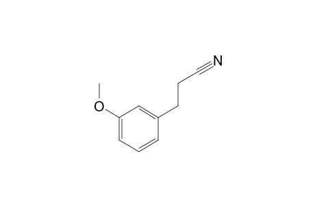 3-(3-methoxyphenyl)propanenitrile