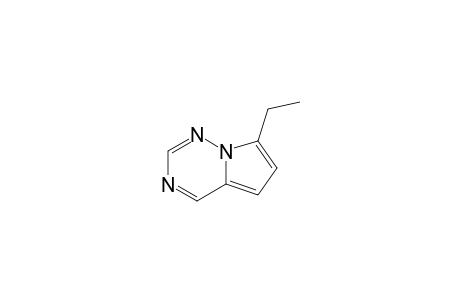 7-ETHYL-PYRROLO-[2,1-F]-[1,2,4]-TRIAZINE