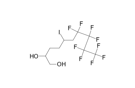 7,7,8,8,9,9,10,10,10-Nonafluoro-5-iododecane-1,2-diol