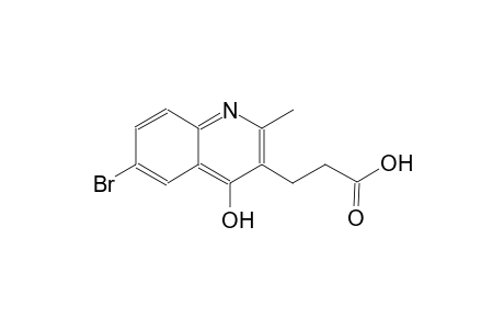 3-(6-bromanyl-2-methyl-4-oxidanylidene-1H-quinolin-3-yl)propanoic acid