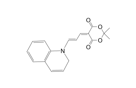 5-[2'-( N-Methyl-1",2"-dihydroquinoline) ethylidene]-2,2-dimethyl-1,3-dioxane-4,6-dione
