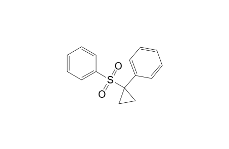 Benzene, [(1-phenylcyclopropyl)sulfonyl]-