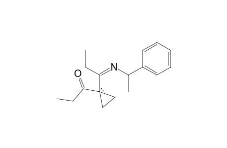 1-(Ethylcarbonyl)-1-[1-(N-(1-phenylethyl)imino)propyl]cyclopropyl