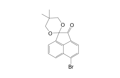 Spiro[(6-bromoacenaphthen-1-one)-2,2'-(5',5'-dimethyl-1',3'-dioxane)]
