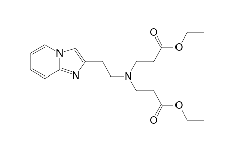 2-[2-Bis(2-ethoxycarbonylethyl)aminoethyl]imidazo[1,2-a]pyridine