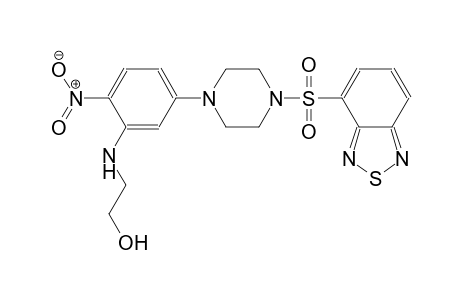 ethanol, 2-[[5-[4-(2,1,3-benzothiadiazol-4-ylsulfonyl)-1-piperazinyl]-2-nitrophenyl]amino]-