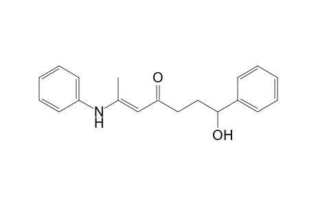 7-Hydroxy-7-phenyl-2-(N-phenylamino)hept-2-en-4-one