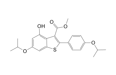 Methyl- 4-Hydroxy-6-isopropoxy-2-(4-isopropoxyphenyl)benzo[b]thiophene-3-carboxylater