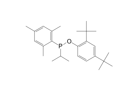 (2,4-ditert-butylphenoxy)-propan-2-yl-(2,4,6-trimethylphenyl)phosphane