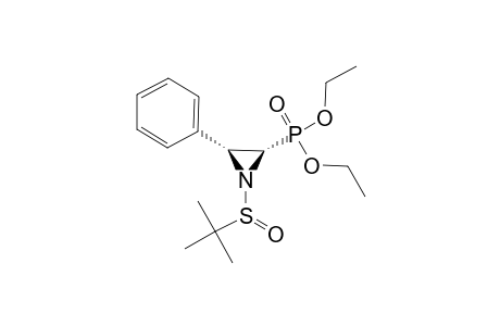 DIETHYL-[S-(S),2S,3R]-(+)-N-(TERT.-BUTANESULFINYL)-3-PHENYLAZIRIDINE-2-PHOSPHONATE