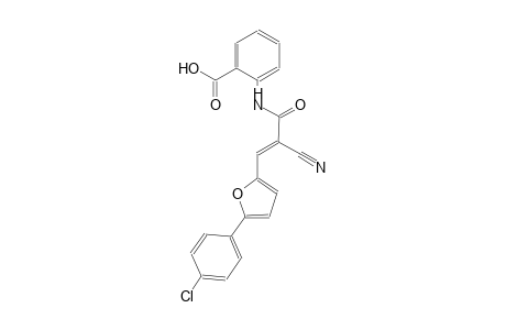 2-({(2E)-3-[5-(4-chlorophenyl)-2-furyl]-2-cyano-2-propenoyl}amino)benzoic acid