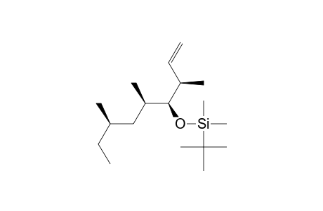 (3R,4S,5R,7R)-4-[(1,1-Dimethylethyl)dimethylsioloxy]-3,5,7-trimethylnon-1-ene
