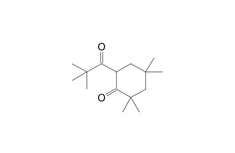 2-(2',2'-Dimethylpropanoyl)-4,4,6,6-tetramethylcyclohexanone