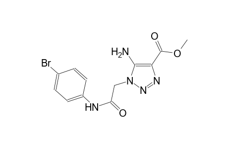 methyl 5-amino-1-[2-(4-bromoanilino)-2-oxoethyl]-1H-1,2,3-triazole-4-carboxylate