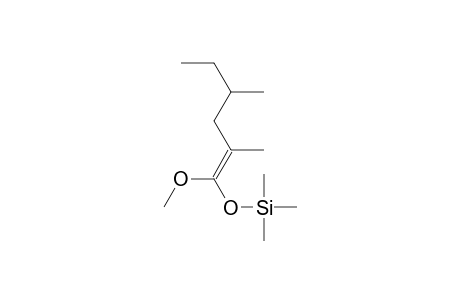 (E)-1-Methoxy-2,4-dimethyl-1-trimethylsilyloxy-1-hexene