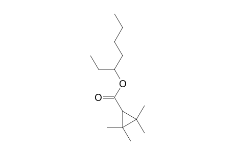 1-Ethylpentyl 2,2,3,3-tetramethylcyclopropanecarboxylate