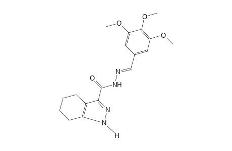 4,5,6,7-TETRAHYDRO-1H-INDAZOLE-3-CARBOXYLIC ACID, (3,4,5-TRIMETHOXYBENZYLIDENE)HYDRAZIDE